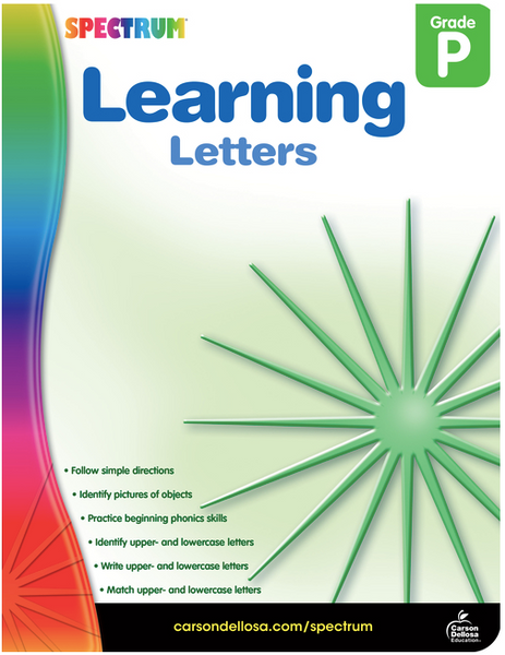 Learning Letters, Grade Pk