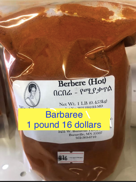 Berbere 1 pound